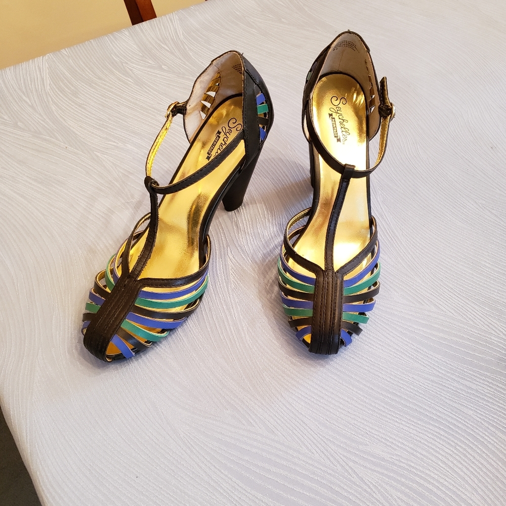 Seychelles Tempest T-Strap Heels